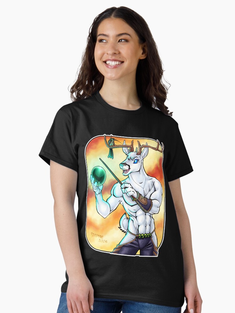 Thumbnail 1 of 7, Classic T-Shirt, White Stag designed and sold by cybercat.