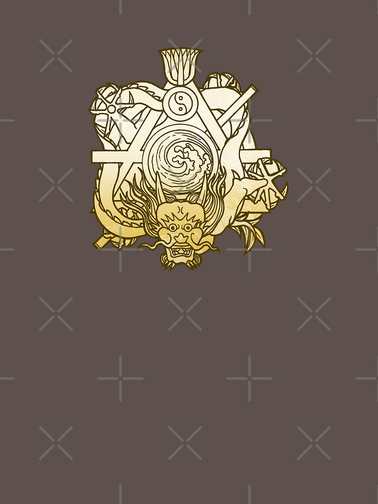 Thumbnail 3 of 3, V-Neck T-Shirt, Sorcerers Crusade: Nine Traditions: Akashic Brotherhood designed and sold by TheOnyxPath.