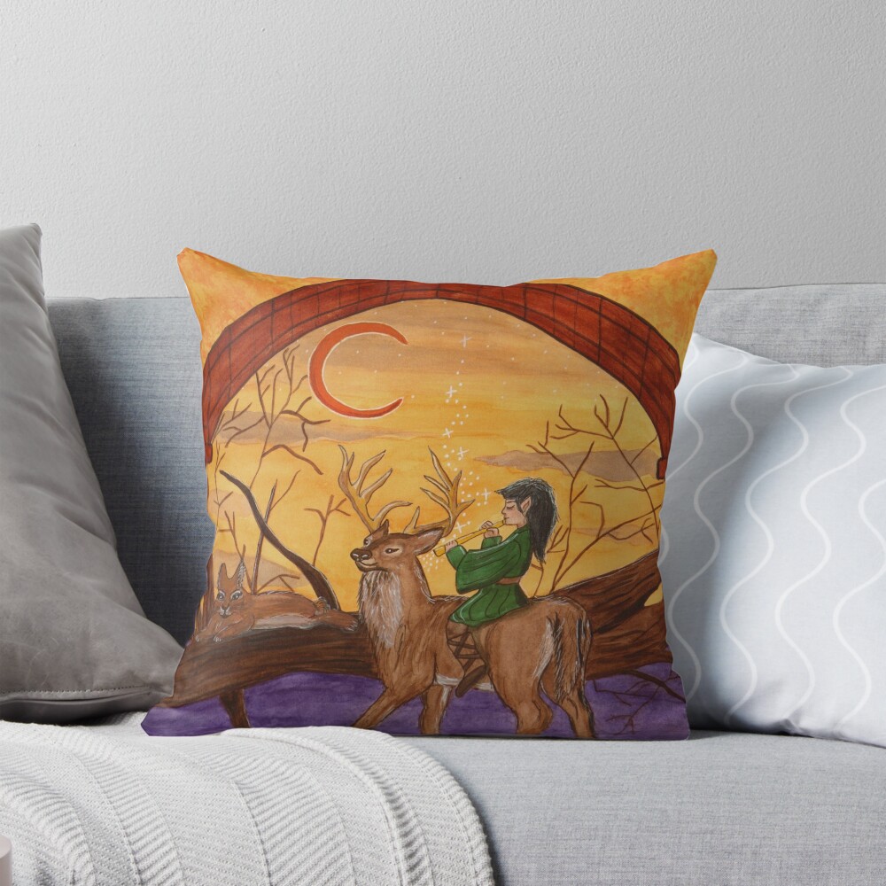 Item preview, Throw Pillow designed and sold by CarolOchs.
