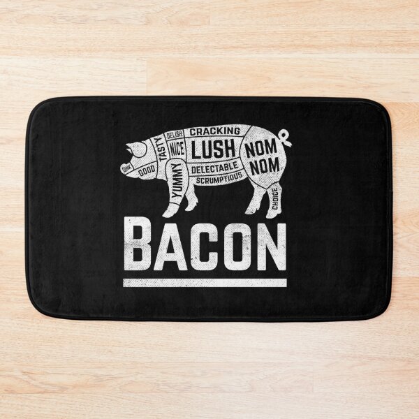Item preview, Bacon bits - White designed and sold by Coops Clothing.