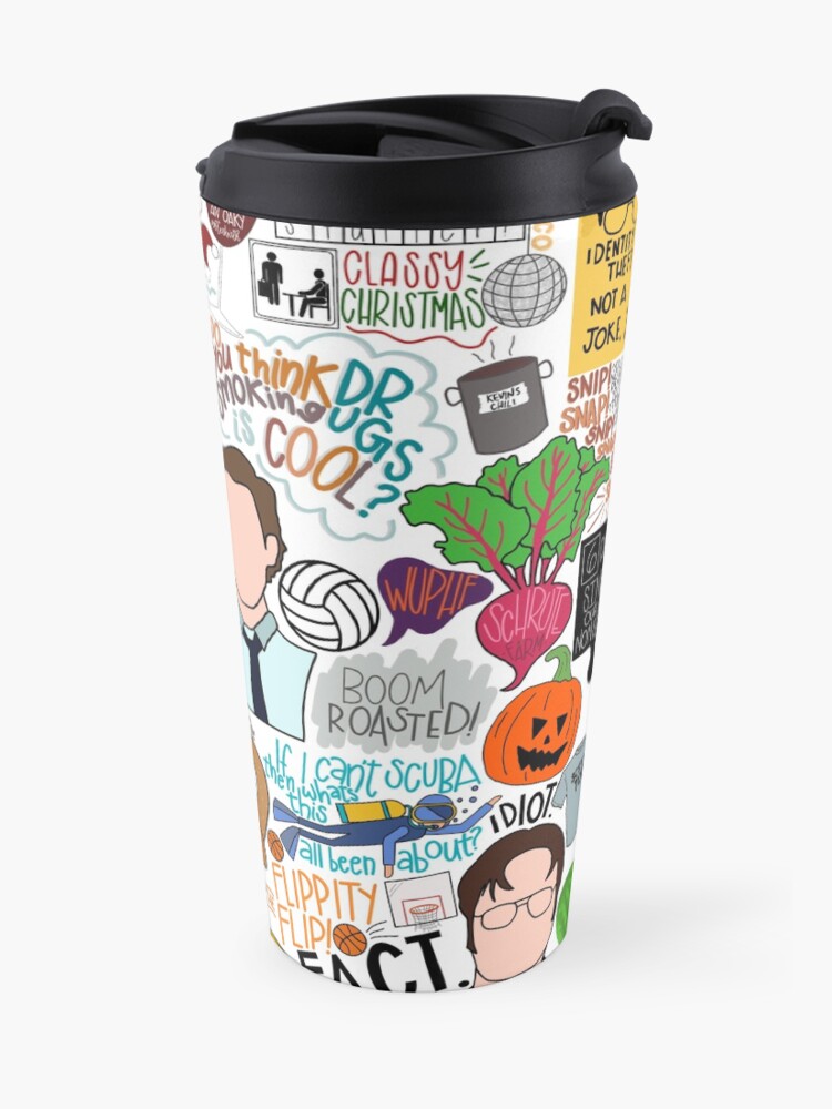 "The Office " Travel Coffee Mug for Sale by wmilyyy Redbubble