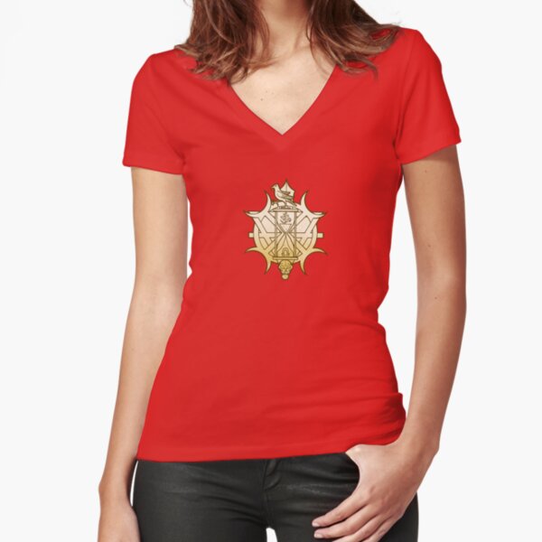 Fitted V-Neck T-Shirt
