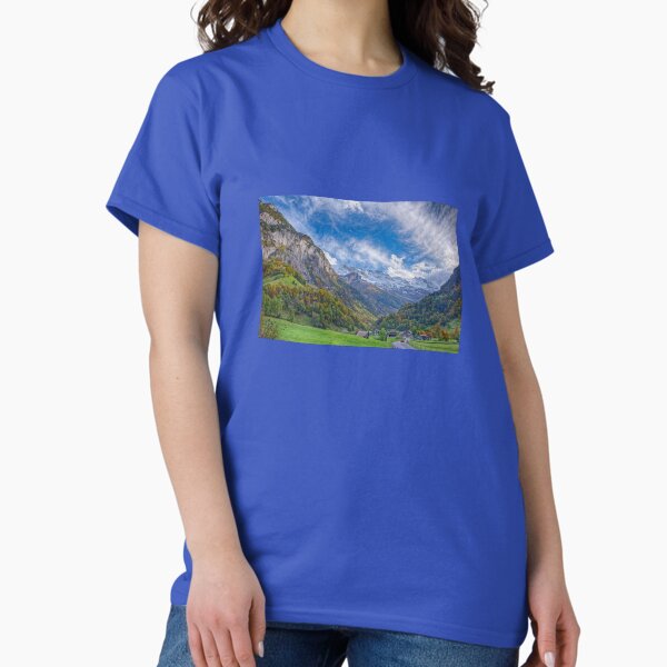Item preview, Clouds Over Lauterbrunnen Valley, Switzerland designed and sold by Susan Dost.