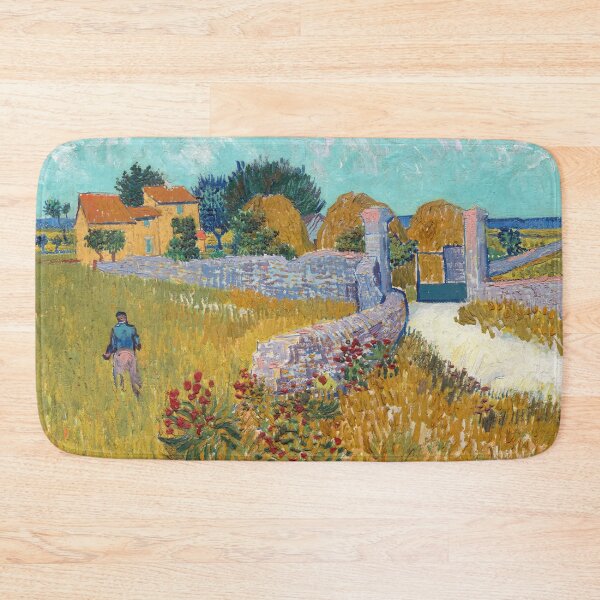 Item preview, Farmhouse in Provence by Vincent van Gogh (1888) designed and sold by allhistory.