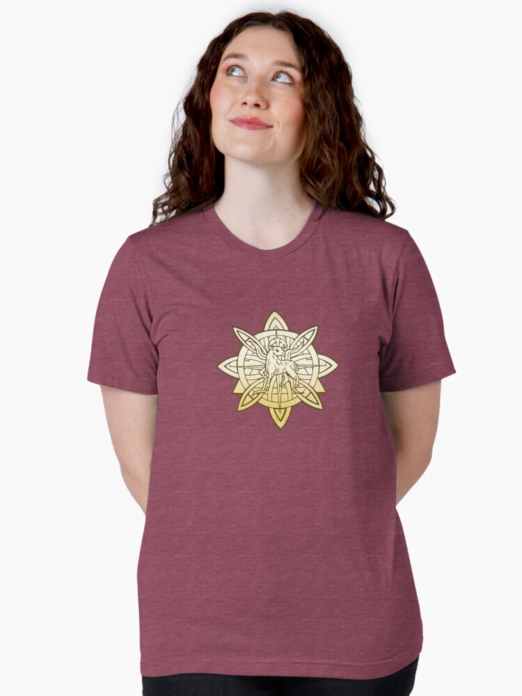 Thumbnail 2 of 7, Tri-blend T-Shirt, Sorcerers Crusade: Nine Traditions: Chœur Céleste designed and sold by TheOnyxPath.