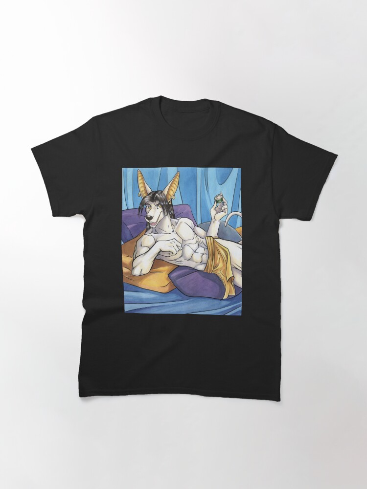 Thumbnail 3 of 7, Classic T-Shirt, Sushi Jackal designed and sold by cybercat.