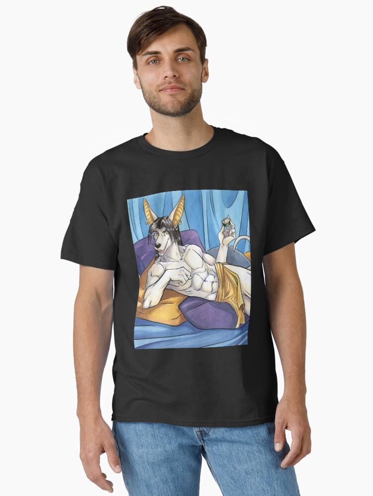 Thumbnail 2 of 7, Classic T-Shirt, Sushi Jackal designed and sold by cybercat.