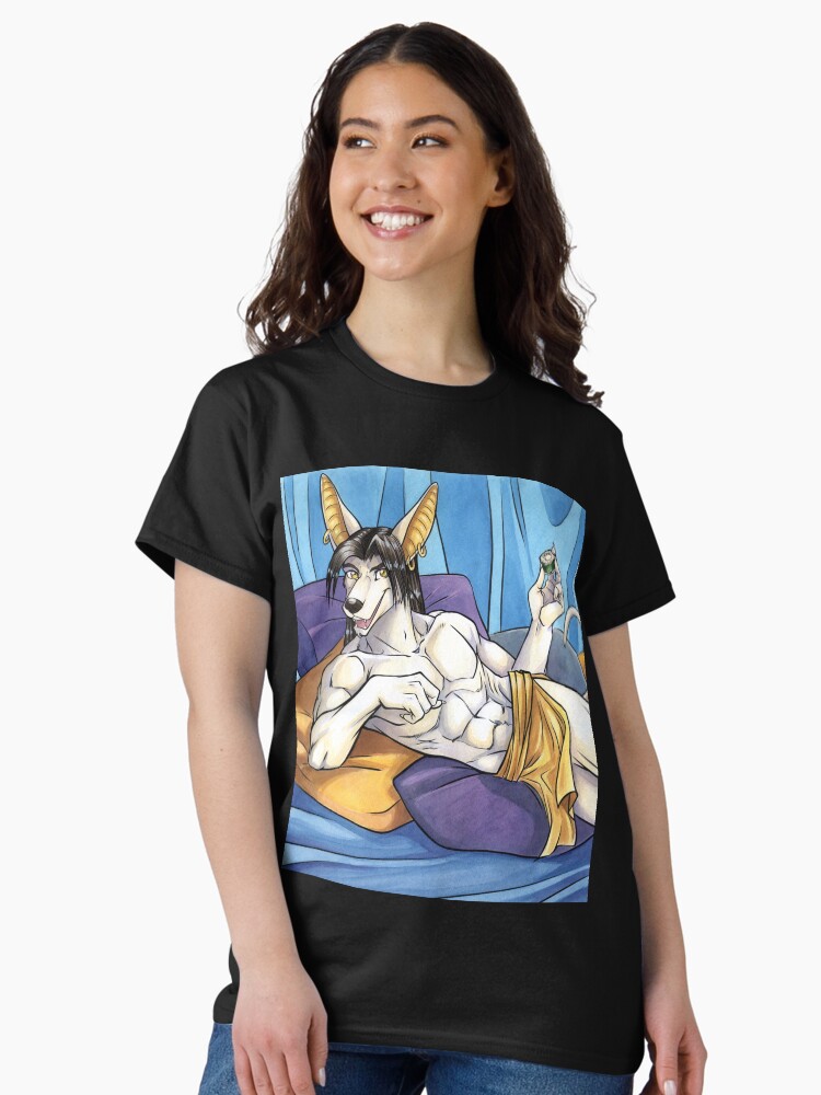 Thumbnail 1 of 7, Classic T-Shirt, Sushi Jackal designed and sold by cybercat.