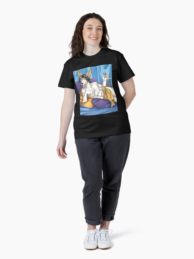 Thumbnail 4 of 7, Classic T-Shirt, Sushi Jackal designed and sold by cybercat.