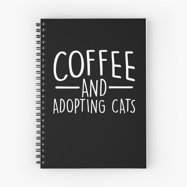 Item preview, Coffee and Adopting Cats designed and sold by EB-designs.