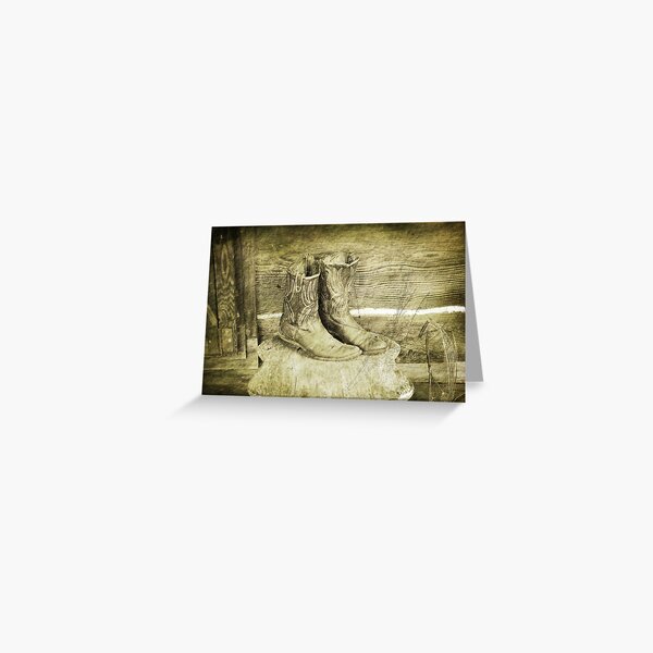 Old West Greeting Card