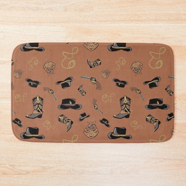Item preview, Cowboy Pattern and Sticker Set: SEPIA designed and sold by Fleurescience.