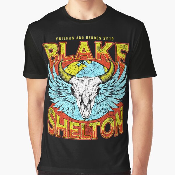 blake shelton friends and heroes t shirt