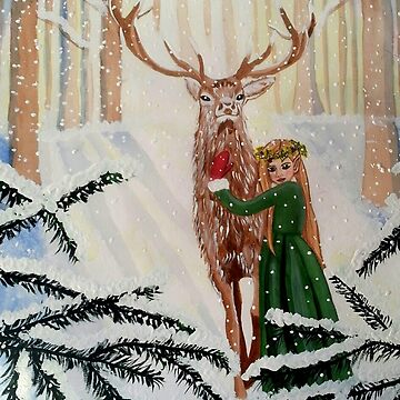 Artwork thumbnail, Woodland Wonder Spied by Carol Ochs
