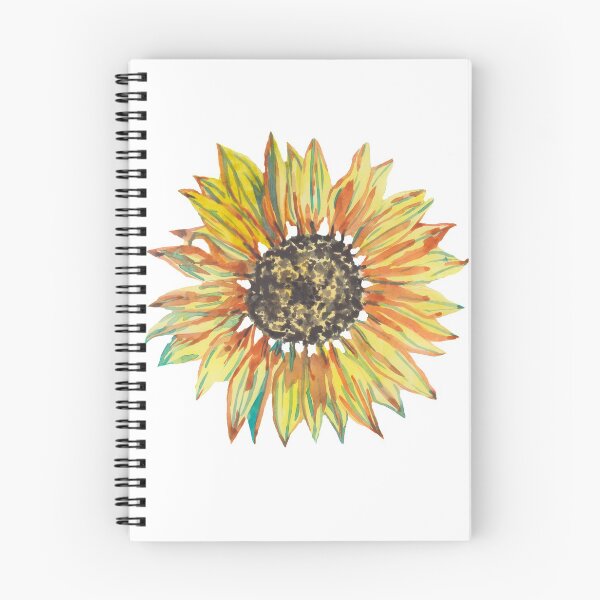 Item preview, Beautiful bright yellow watercolor sunflower designed and sold by susserain.