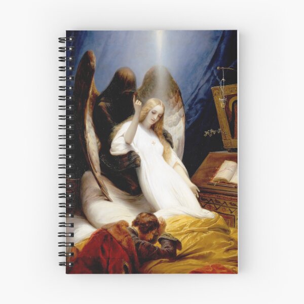 Item preview, Angel of Death by Horace Vernet (1851) designed and sold by allhistory.