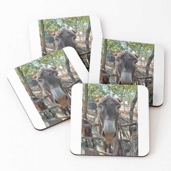 Item preview, Pretty face Cute Donkey Animal Photo designed and sold by WordWorld.