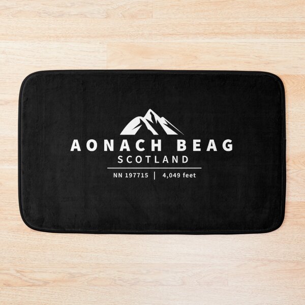 Item preview, Aonach Beag Scottish Mountains - Munro Bagging designed and sold by MadPanda.