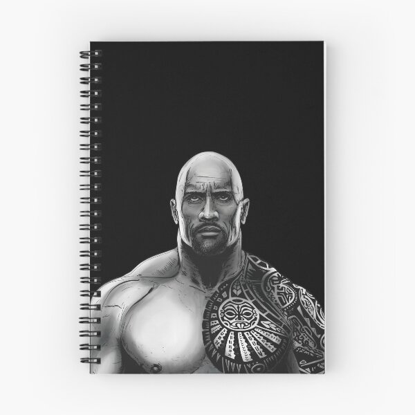 Item preview, Dwayne Johnson tattoo designed and sold by InkFish Art.