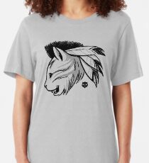 Last of the Meowhicans Slim Fit T-Shirt