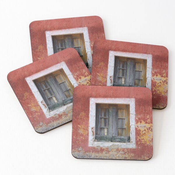 Item preview, Window and facade of abandoned house in the Algarve Portugal designed and sold by WesternExposure.