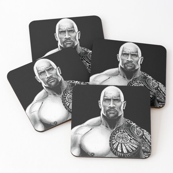Item preview, Dwayne Johnson tattoo designed and sold by InkFish Art.