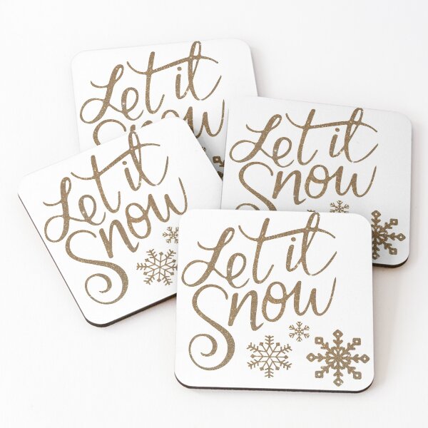 Item preview, Let It Snow - Gold designed and sold by tristahx.