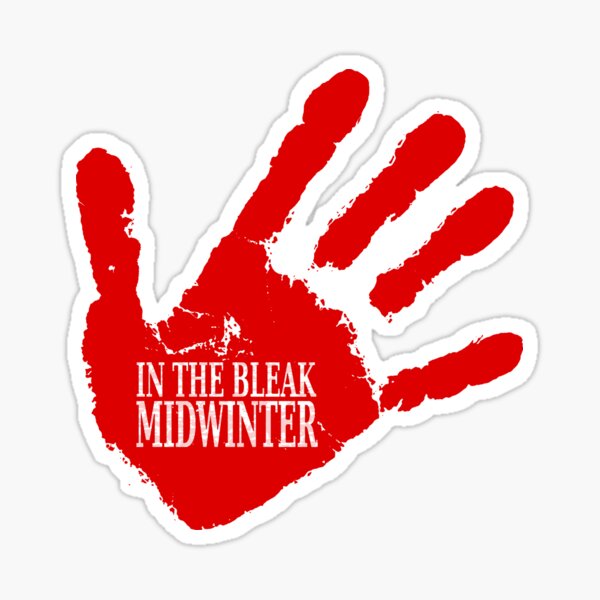 Red Right Hand Sticker