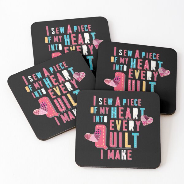 Item preview, I Sew A Piece Of My Heart Into Ever Quilt I Make designed and sold by MooonTees.