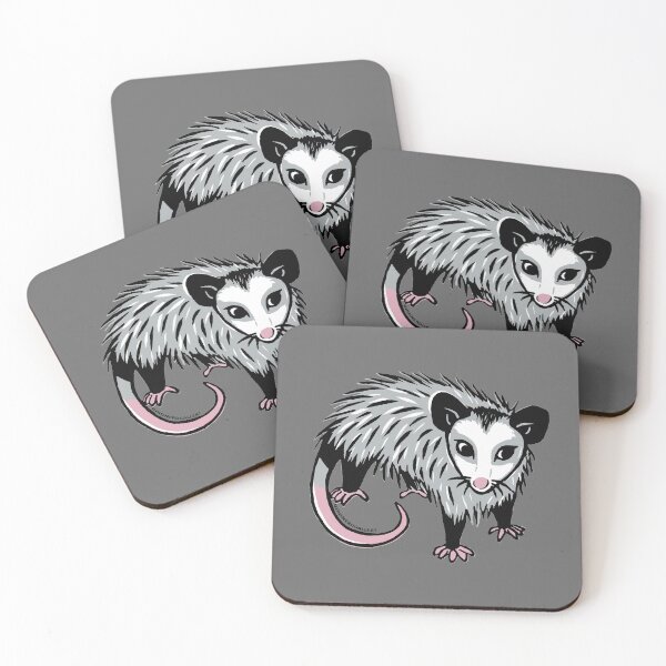Item preview, Baby Possum Linocut Digital designed and sold by Jess Mann.
