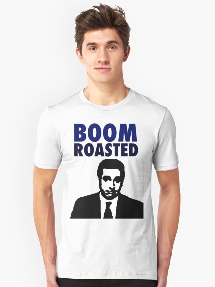 boom roasted t shirt