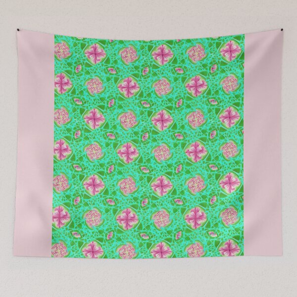 Item preview, "Morel Dilemma" - Mushroom Pattern - Medium - Watermelon Edition designed and sold by Squid-ink-art.