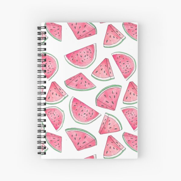 Watercolour Watermelons Spiral Notebook