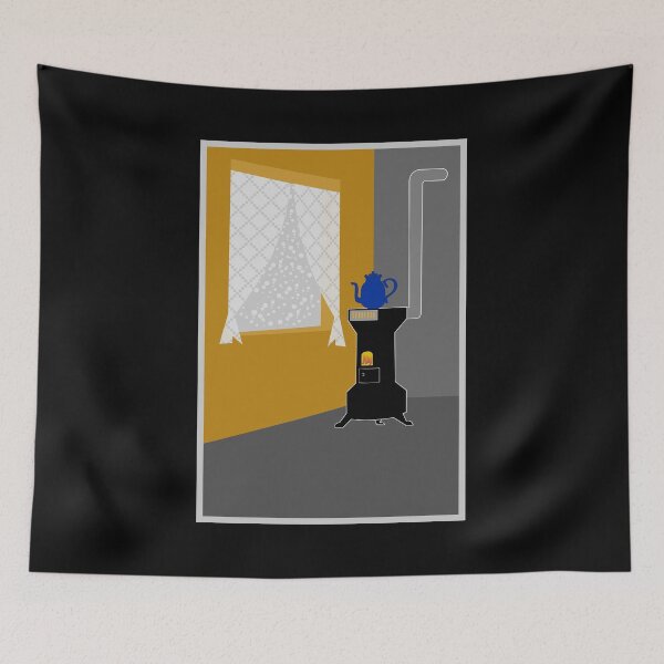Item preview, Cosy room with oven. designed and sold by Robert Elfferich.