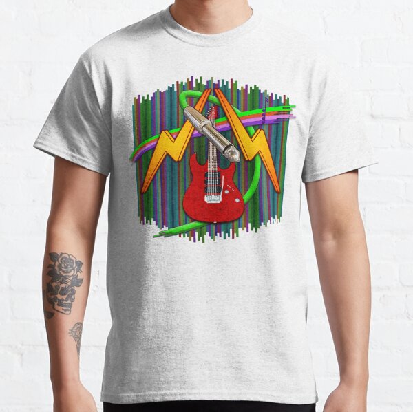 Electric Guitar Plug Mania Classic T-Shirt