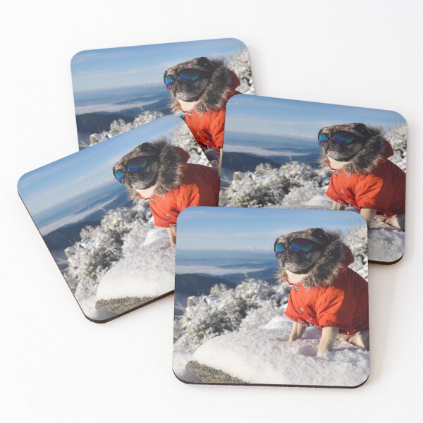 Item preview, Mountain Climbing Powder Pug designed and sold by pugventurephoto.
