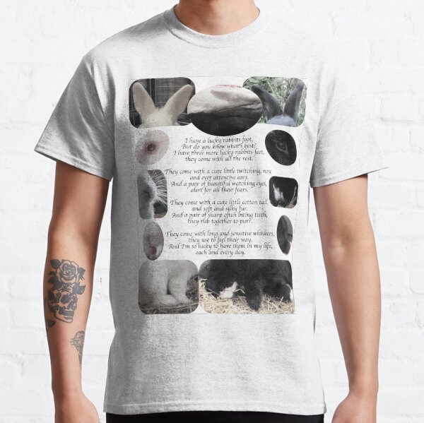 Lucky Rabbits feet Classic T-Shirt