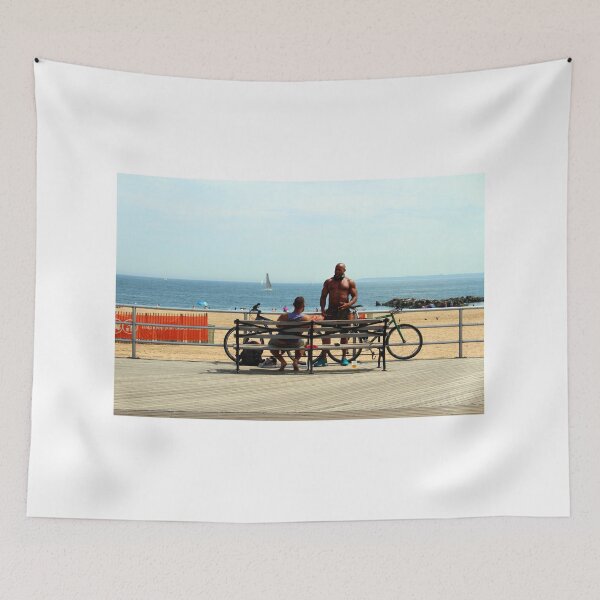 Item preview, Muscle Beach - Coney Island designed and sold by BritishYank.