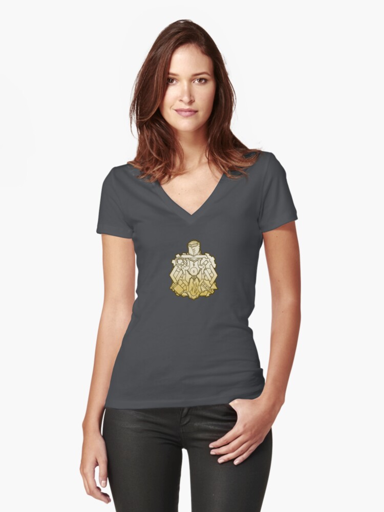 Thumbnail 1 of 3, Fitted V-Neck T-Shirt, Sorcerers Crusade: Order of Reason: Artificers designed and sold by TheOnyxPath.