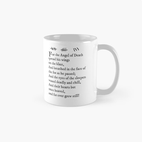Item preview, Archer - Pam's tattoo  (Lord Byron poem) - black text designed and sold by jandii.