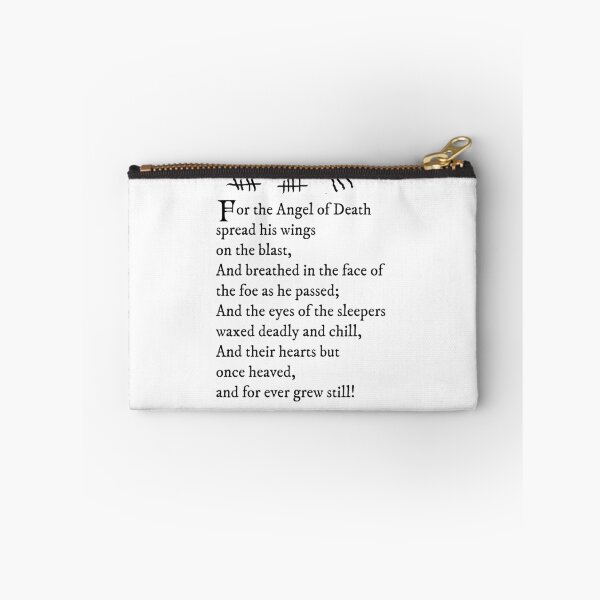 Artikelvorschau, Archer - Pam's Tattoo (Lord Byron Gedicht) - schwarzer Text entworfen und verkauft von jandii.