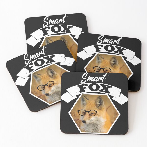 Item preview, The smart fox designed and sold by Cutebutfunny.