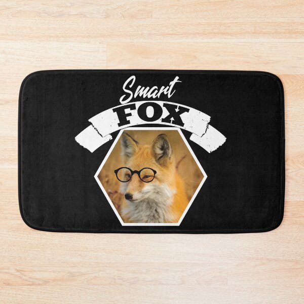 Item preview, The smart fox designed and sold by Cutebutfunny.