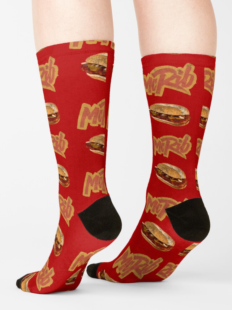 Alternate view of The McRib Is Back! Socks