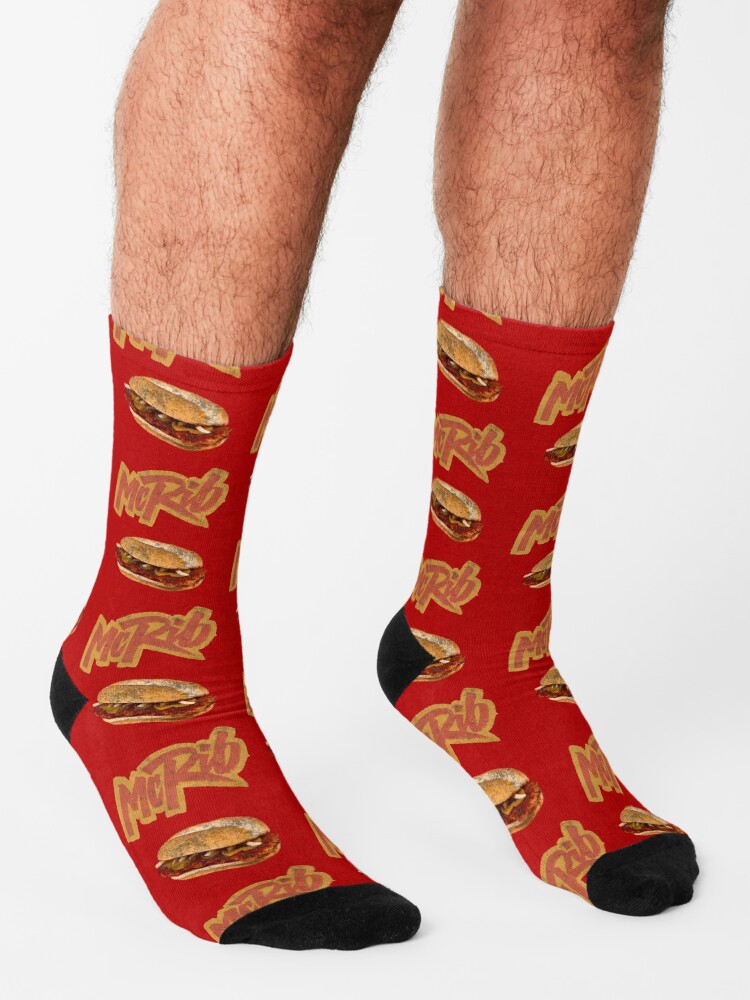 Alternate view of The McRib Is Back! Socks