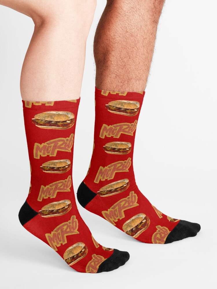 Alternate view of The McRib Is Back! Socks