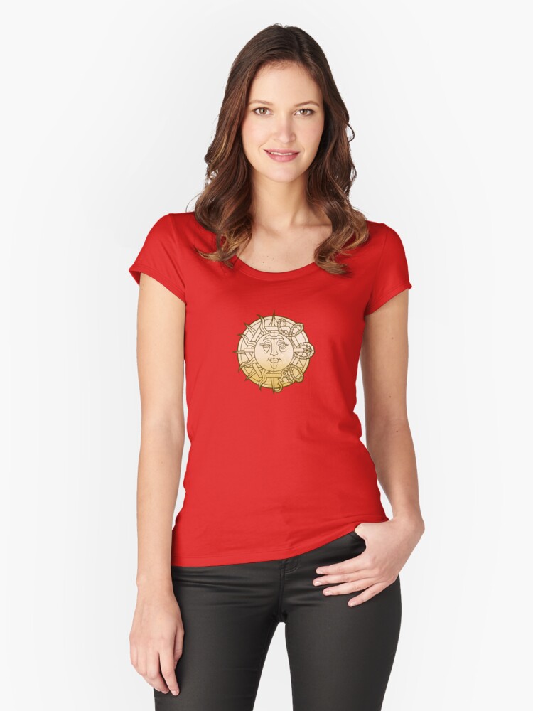 Thumbnail 1 of 3, Fitted Scoop T-Shirt, Sorcerers Crusade: Order of Reason: Celestial Masters designed and sold by TheOnyxPath.