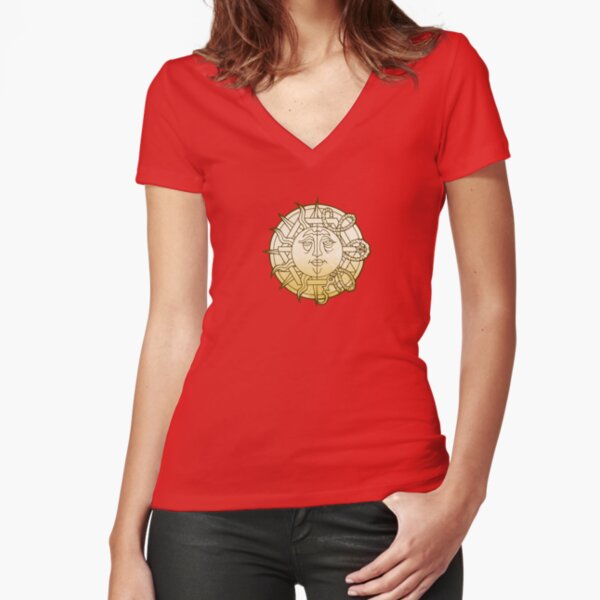 Fitted V-Neck T-Shirt