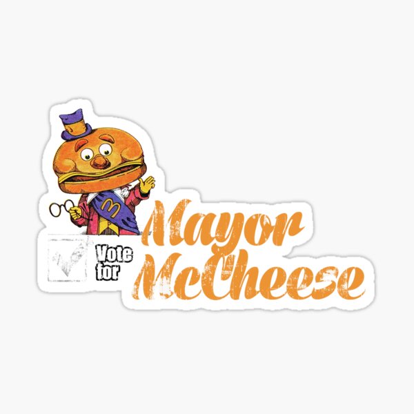 Mayor McCheese Sticker
