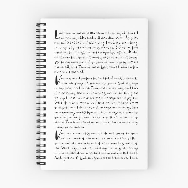 Item preview, Seventeenth Century Nun's Prayer designed and sold by TypographyTales.